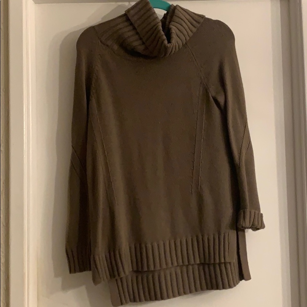 Olive tunic sweater